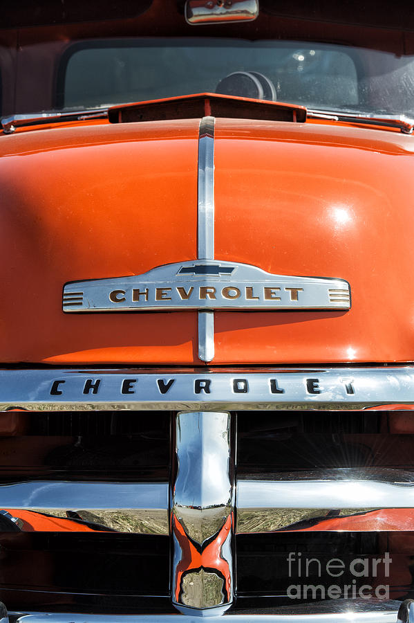 Car Photograph - 1954 Chevrolet 3100 Pickup by Tim Gainey