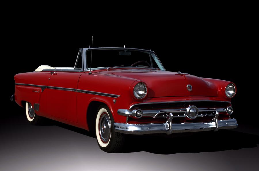 1954 Ford Crestline Convertible Photograph by Tim McCullough