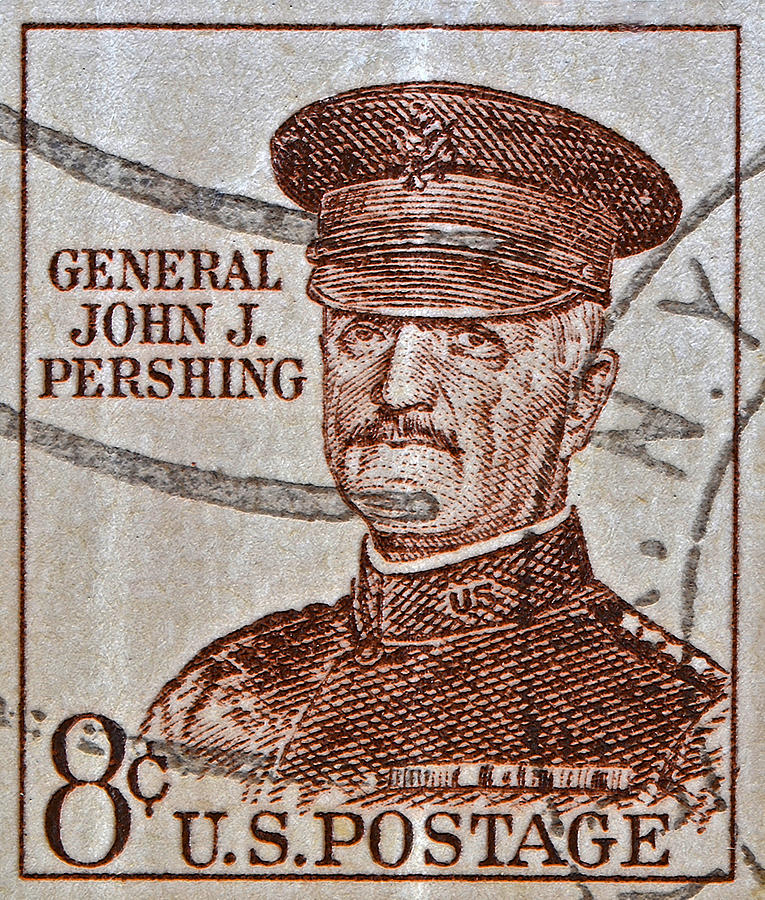 1954 General John J. Pershing Stamp Photograph by Bill Owen