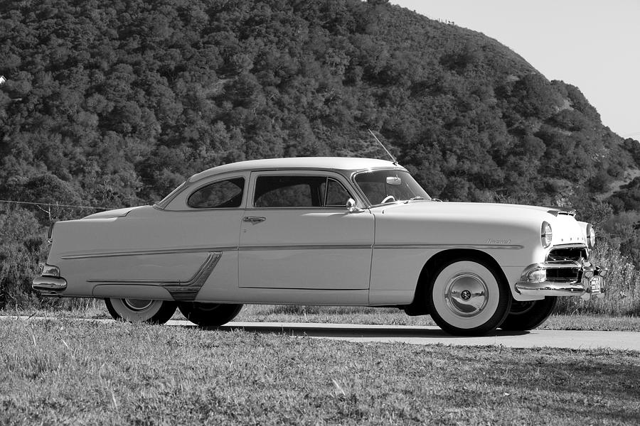 1954 Hudson Hornet 2 Door Coupe In Black Photograph By Brooke Roby - Pixels