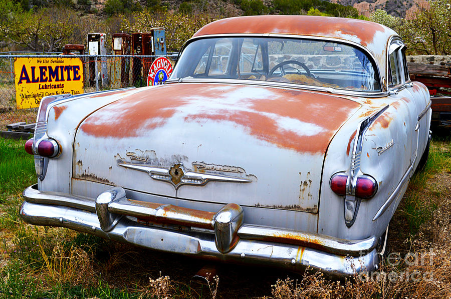 1954 Packard Patrician Rearend Photograph by Catherine Sherman