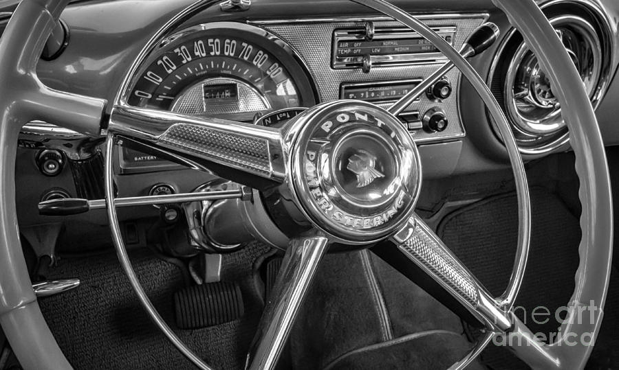 1954 Pontiac Steering Photograph by Dennis Hedberg
