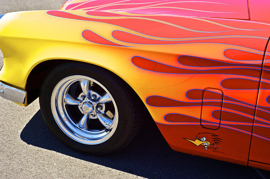 1954 Studebaker Wheel and Fender Detail Photograph by Dave Koontz ...