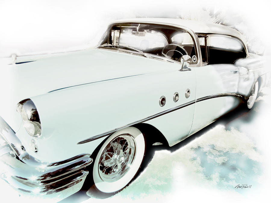 1955 Buick Photograph by Ann Powell