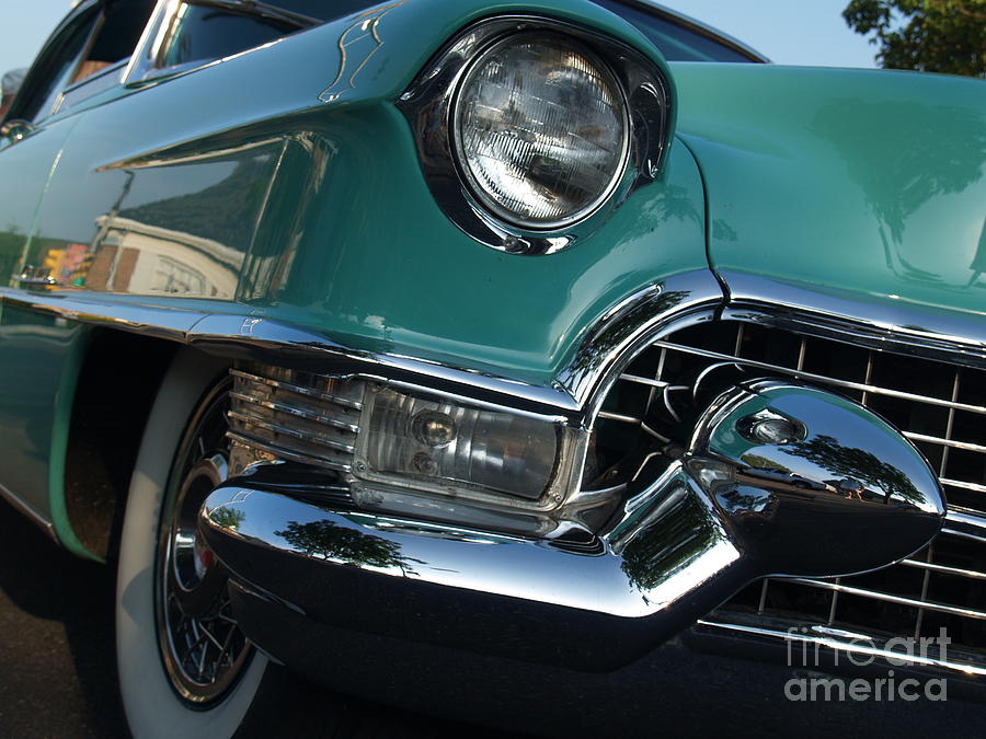 1955 Cadillac Coupe de Ville in Motion Photograph by Anna Lisa Yoder