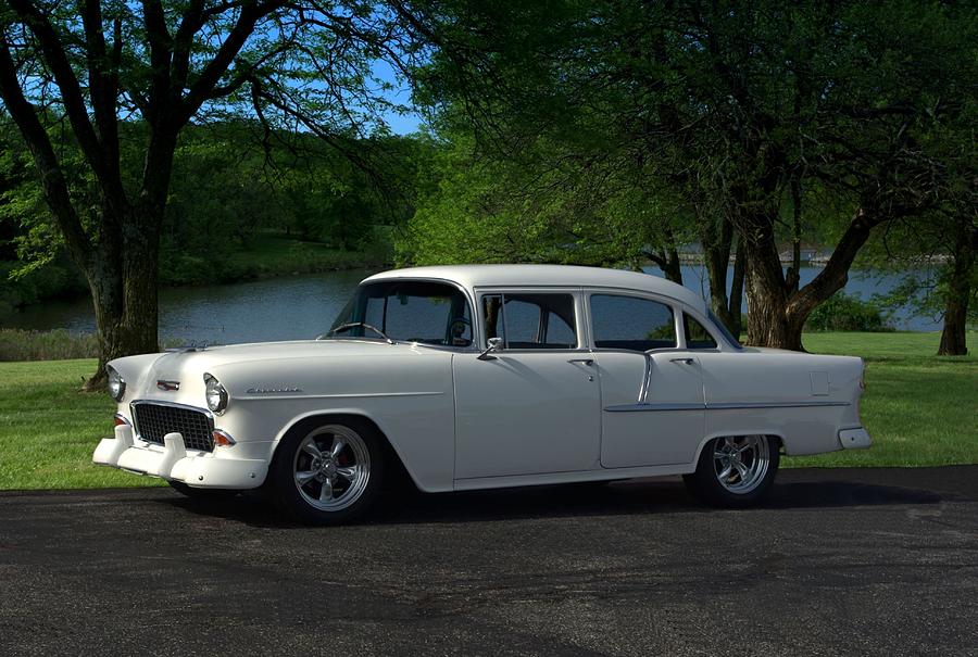 1955 Chevrolet 210 Four Door Photograph by Tim McCullough