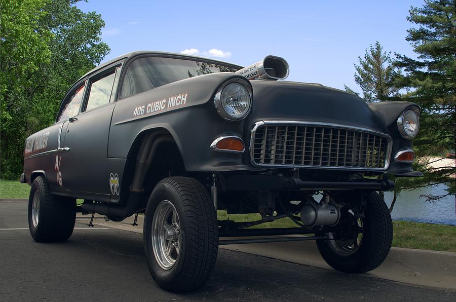1955 Chevrolet Gasser Photograph by Tim McCullough