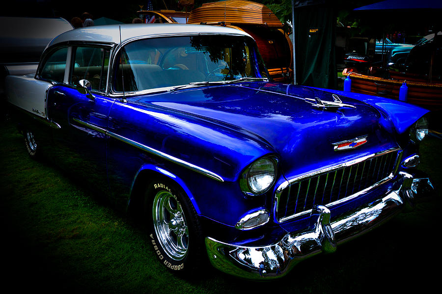 1955 Chevy Bel Air Photograph by David Patterson