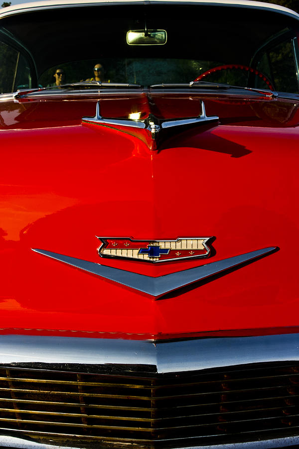 1955 Chevy Bel Air Hood Ornament by Dennis Coates