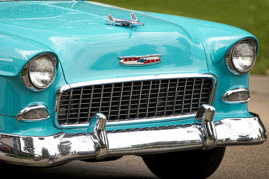 1955 Chevy Bel Air Photograph by James BO Insogna