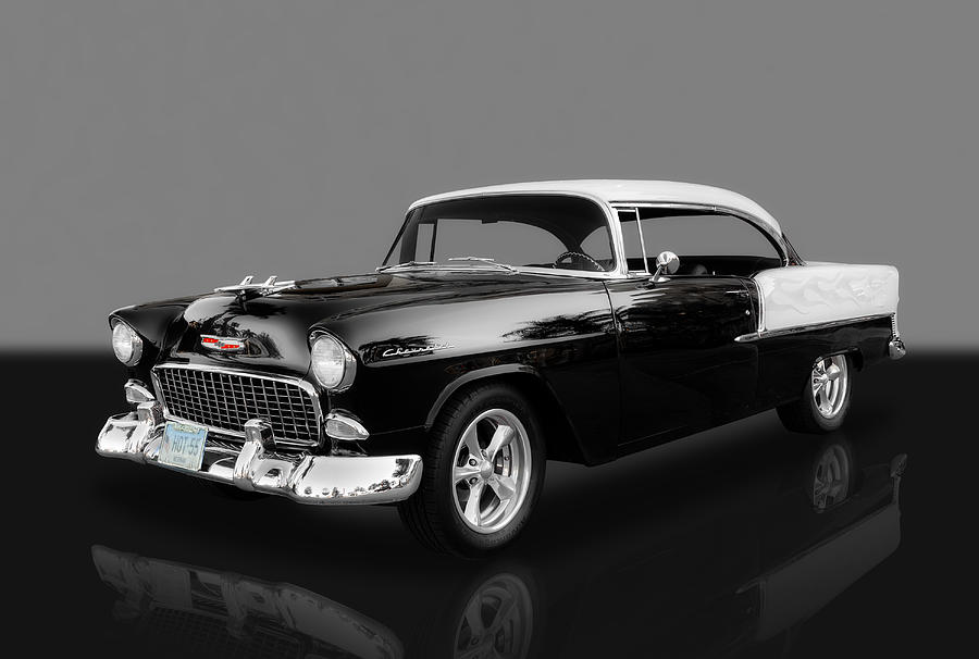 1955 Chevy Bel Air Sport Coupe Photograph by Frank J Benz