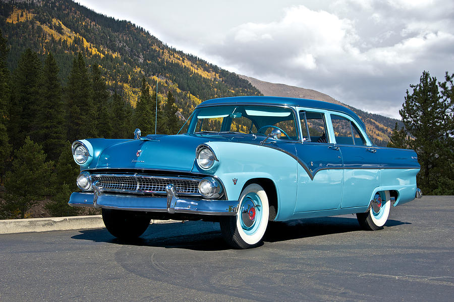 Transportation Photograph - 1955 Ford Fairlane by Dave Koontz