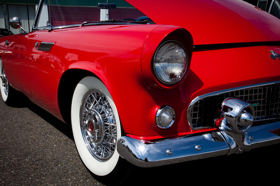 1955 Ford T-Bird Photograph by David Patterson