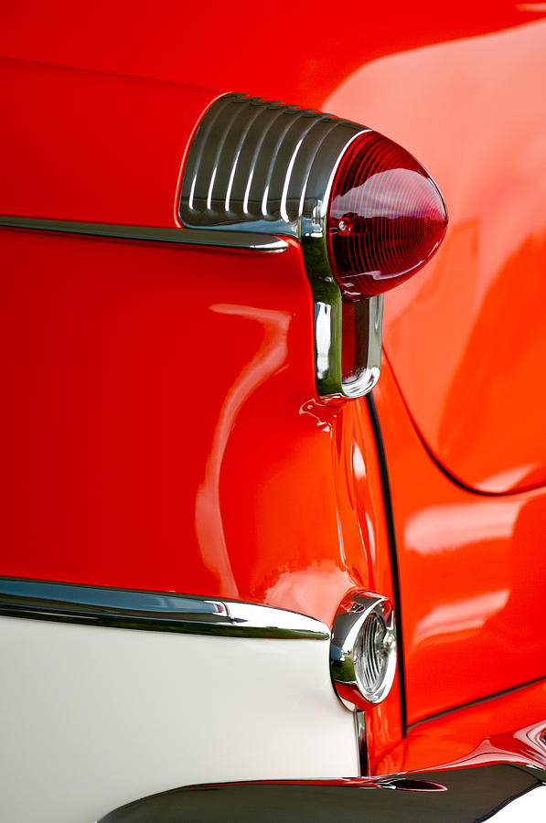 1955 Oldsmobile Taillight Photograph by Jill Reger