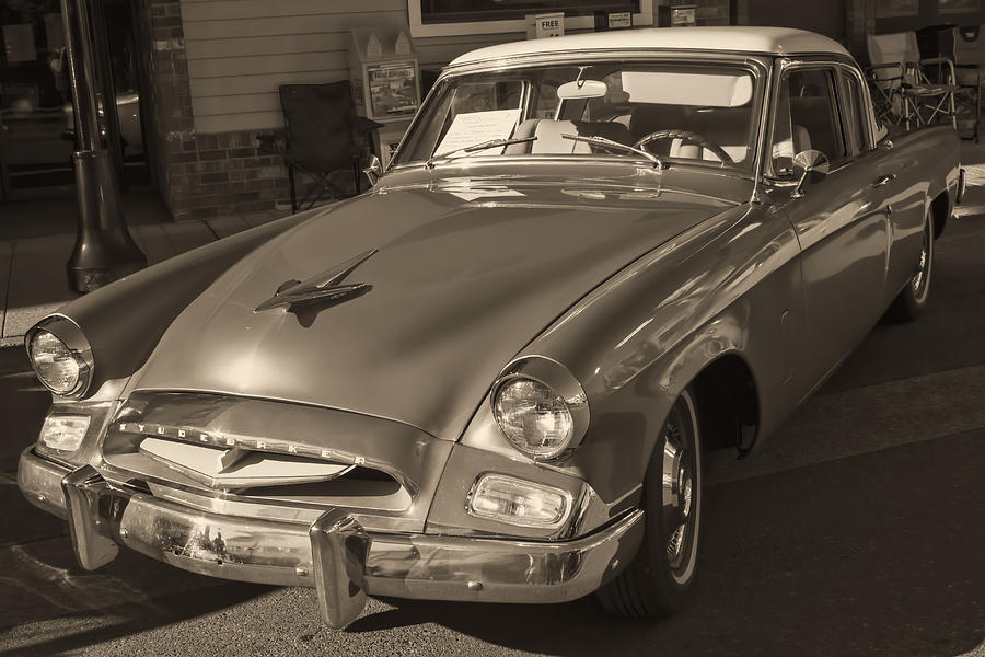 1955 Studebaker Coupe Photograph by Cathy Anderson