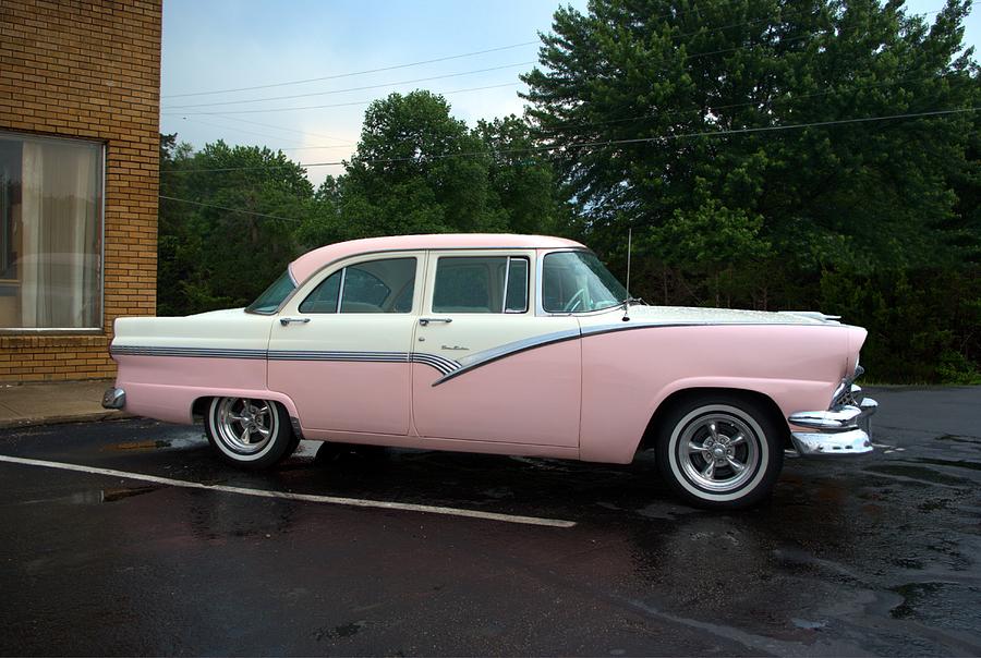 1956 Ford Fairlane Town Estate Photograph by Tim McCullough