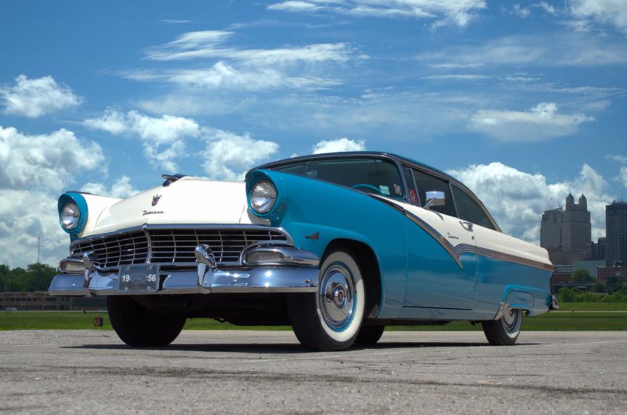 1956 Ford Victoria Photograph by Tim McCullough