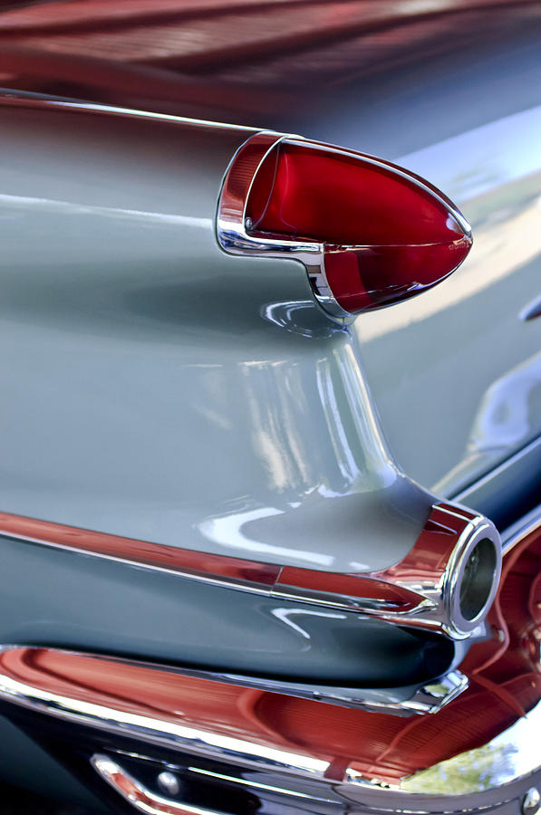 1956 Oldsmobile Taillight Photograph by Jill Reger