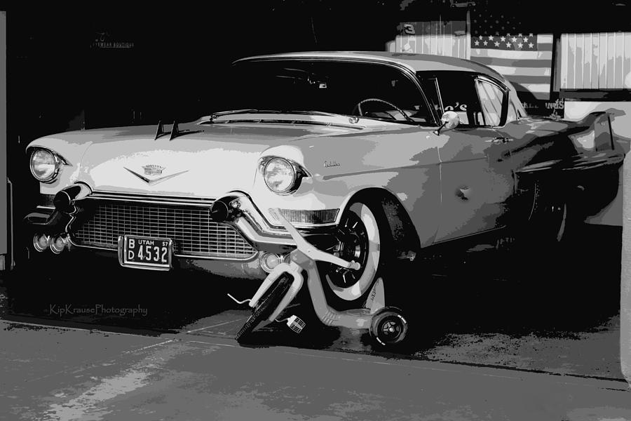 1957 Cadillac Photograph by Kip Krause