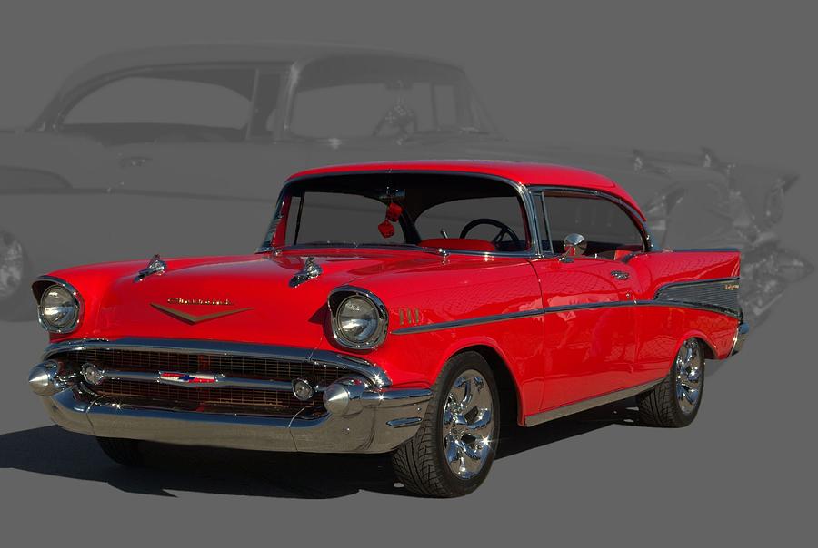 1957 Chevrolet Bel Air Photograph by Tim McCullough