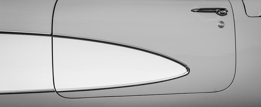 1957 Chevrolet Corvette Door Handle Photograph by Jill Reger - Fine Art ...