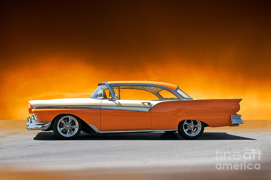 1957 Ford Fairlane Photograph by Dave Koontz