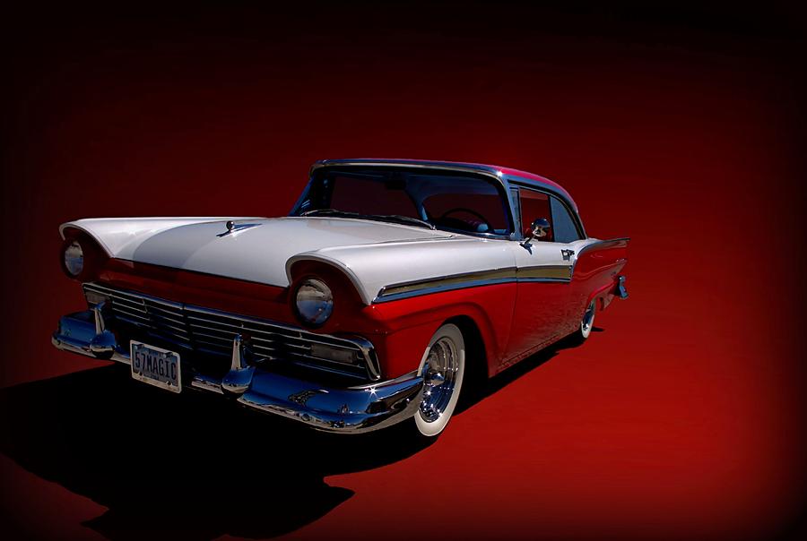 1957 Ford Fairlane Photograph by Tim McCullough