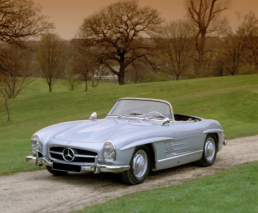 1957 Mercedes Benz 300sl 3.0 Litre Photograph by Panoramic Images