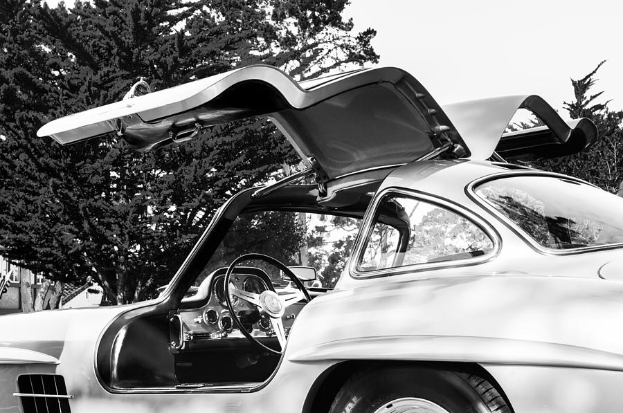 1957 Mercedes-Benz Gullwing  Photograph by Jill Reger