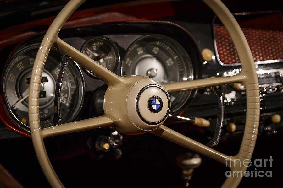 1958 BMW Steering Photograph by Dennis Hedberg