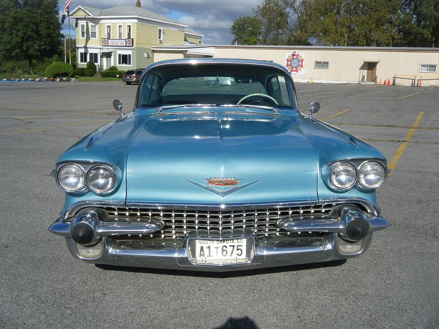 1958 Cadillac Fleetwood Photograph by R A W M  