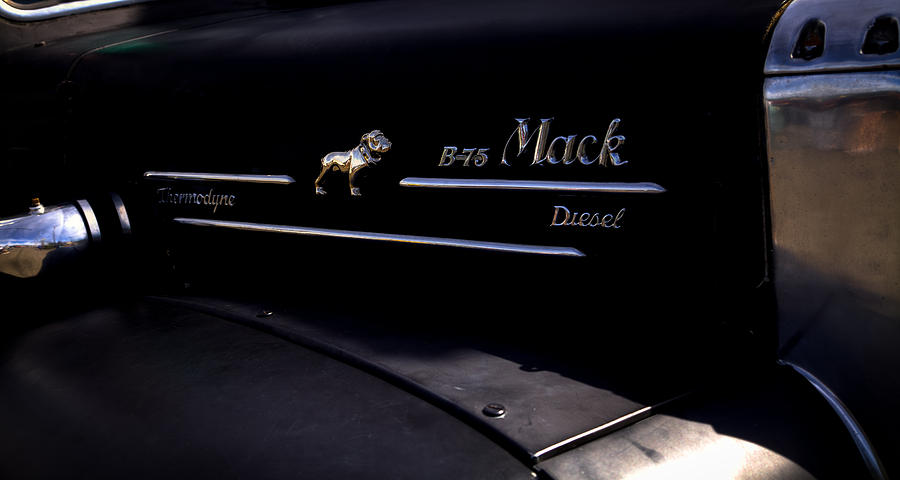 Transportation Photograph - 1958 Mack B-75 Custom Pickup by David Patterson