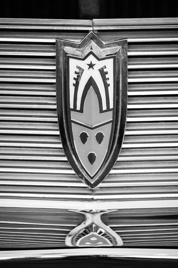 1958 Oldsmobile Super 88 4 Door Sedan -1654bw Photograph by Jill Reger