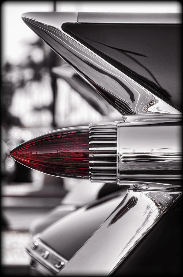 1959 Cadillac Eldorado Tailight Photograph by Saija Lehtonen