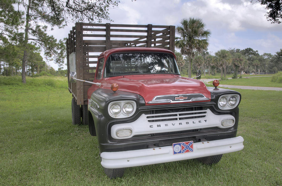 1959 Flatbed Chevy Photograph by Bradford Martin