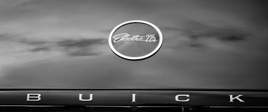 1960 Buick Electra Convertible Emblem Photograph by Jill Reger