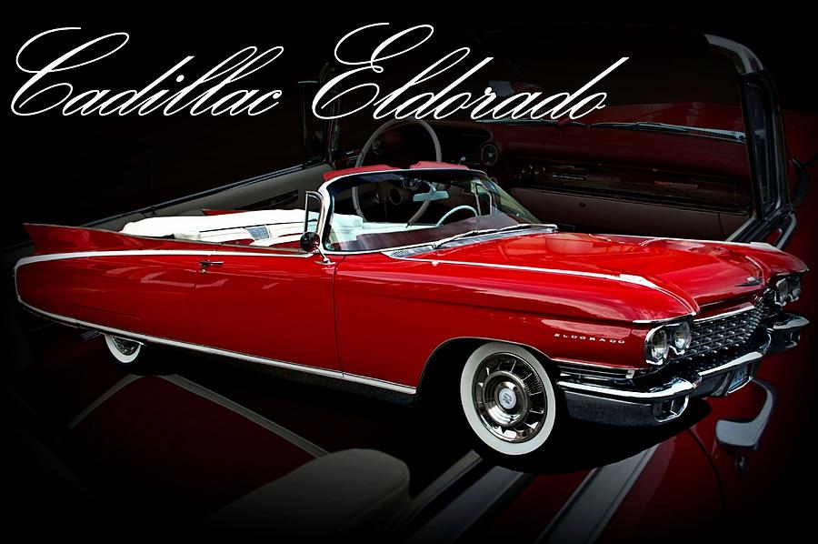 1960 Cadillac Convertible El Dorado  Photograph by Tim McCullough
