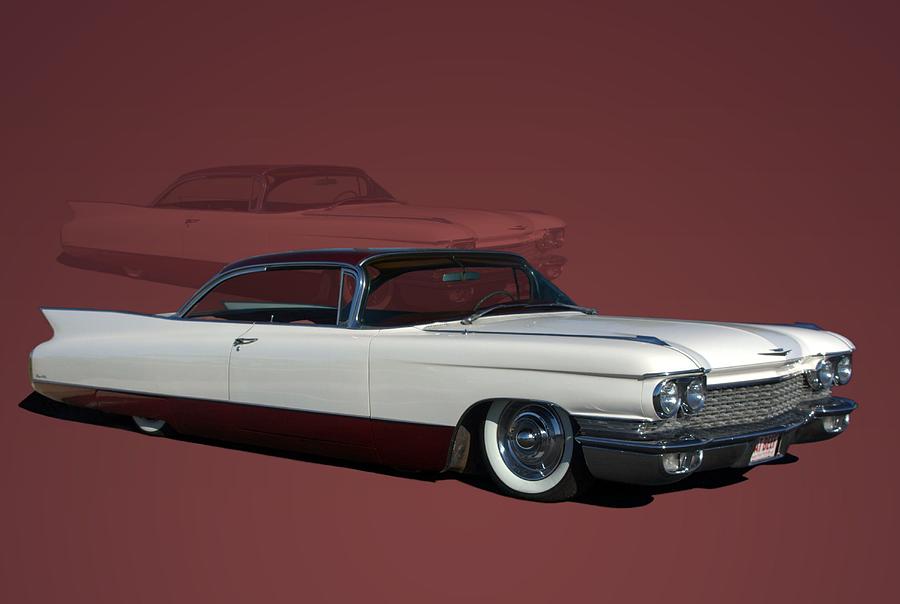 1960 Photograph - 1960 Cadillac Coupe DeVille Low Rider by Tim McCullough