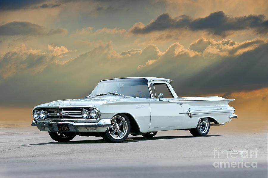  1960 Chevrolet Custom El Camino Fotografía de Dave Koontz - Fine Art America