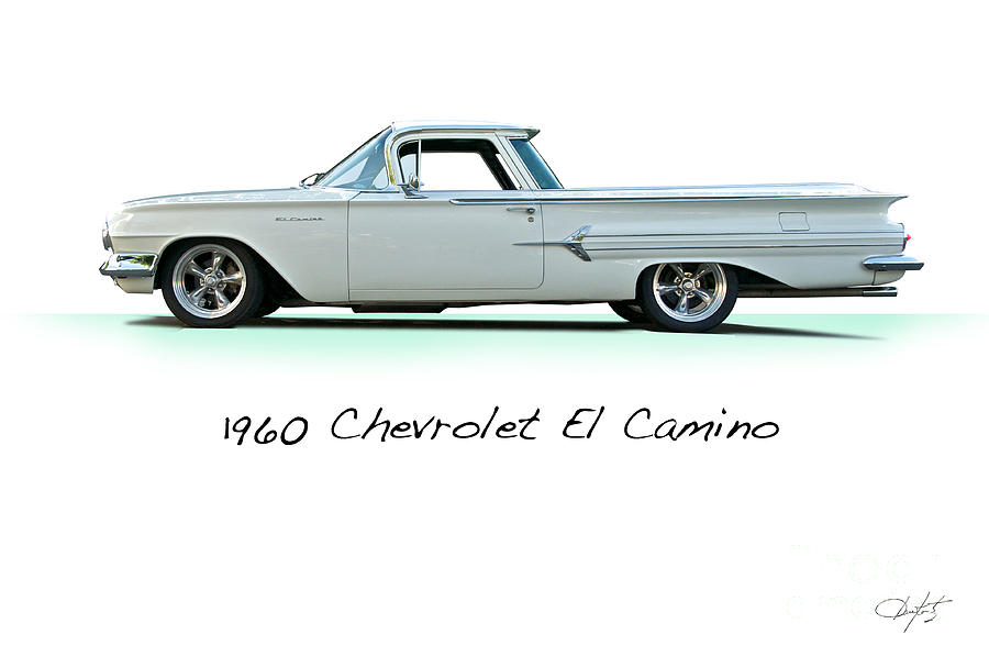 1960 Chevrolet El Camino 'Studio' Photograph by Dave Koontz - Pixels