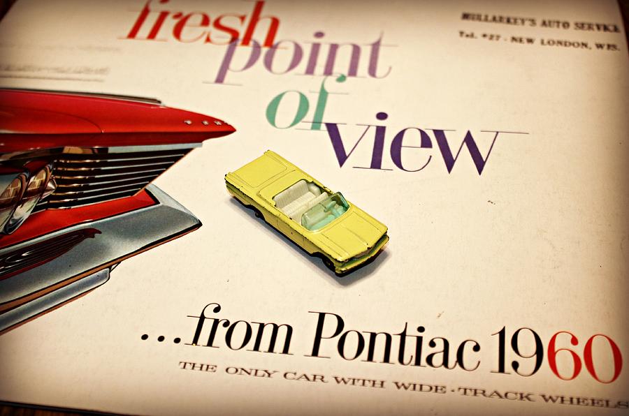 1960 Pontiac Matchbox Cover Car Photograph by Steve Natale