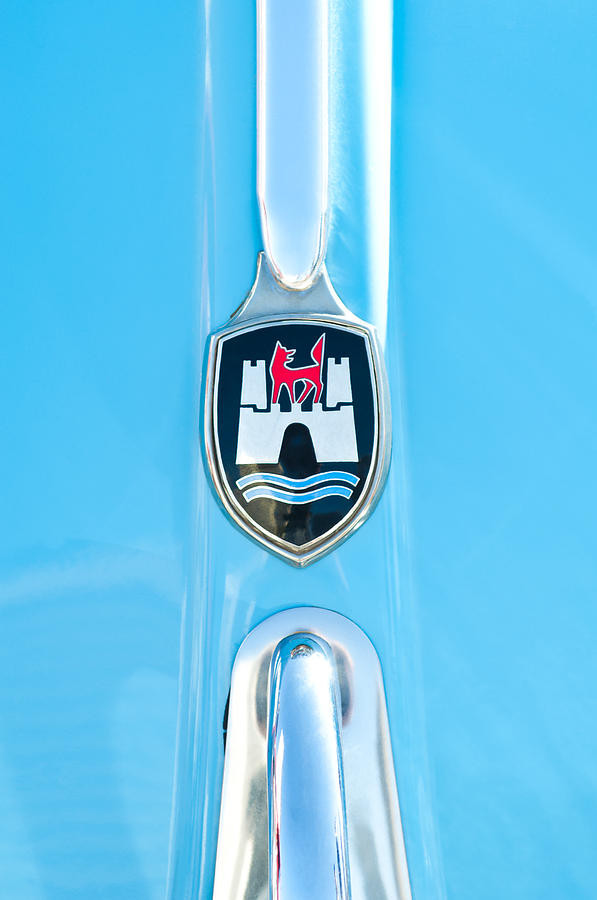 1960 Volkswagen VW Hood Emblem 2 Photograph by Jill Reger