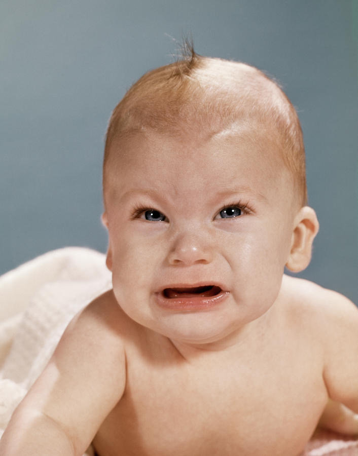 grumpy baby photography