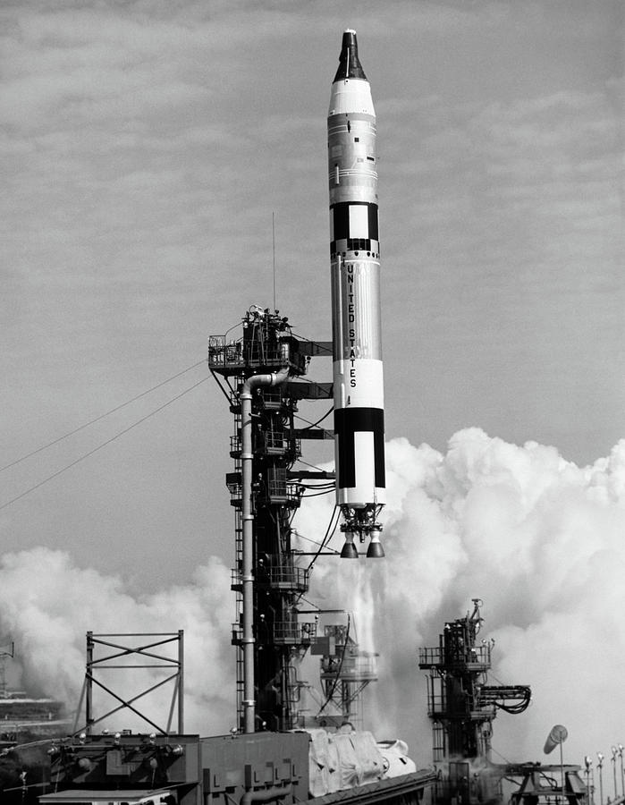 1960s Us Giii Missile Taking Photograph by Vintage Images - Fine Art ...