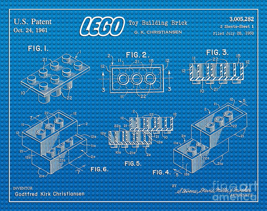 lego patent art