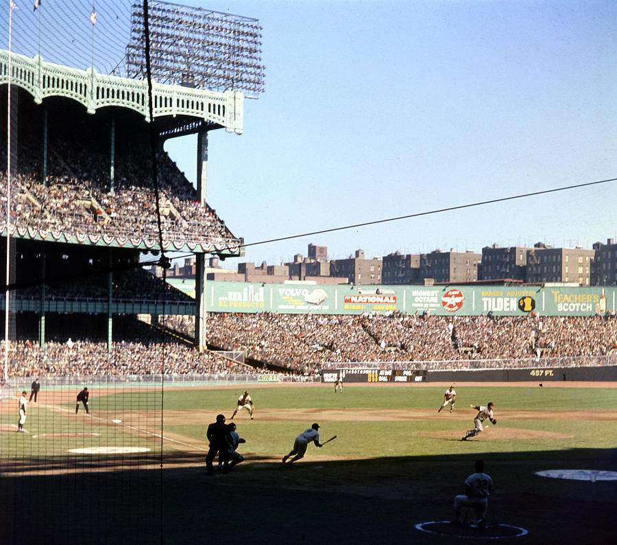 1961 World Series Hit Photograph by Retro Images Archive - Fine Art America