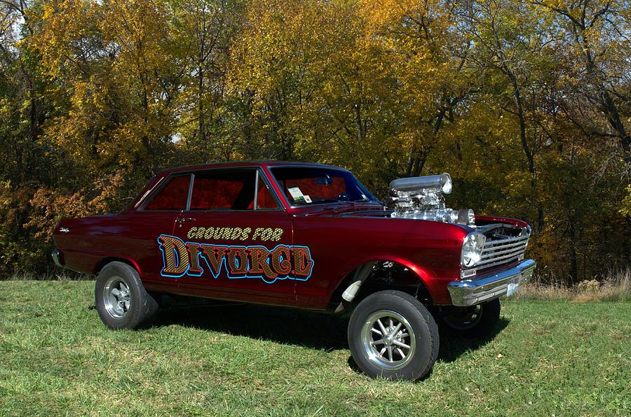 1962 Chevy II Gasser Dragster  Photograph by Tim McCullough