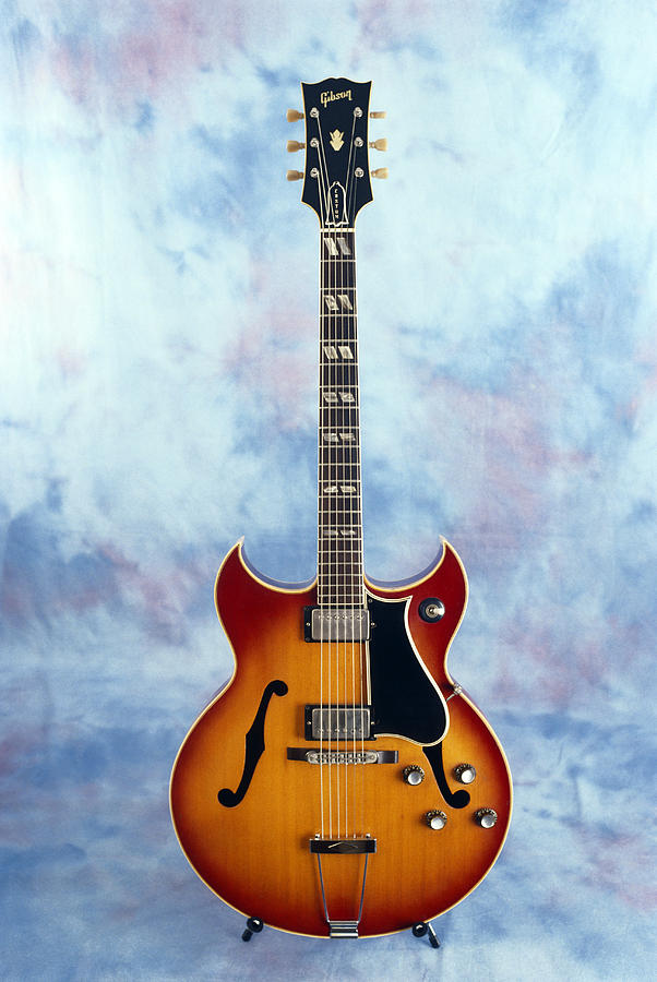 1962 Gibson Barney Kessel Guitar Photograph by Mandolin Bros.