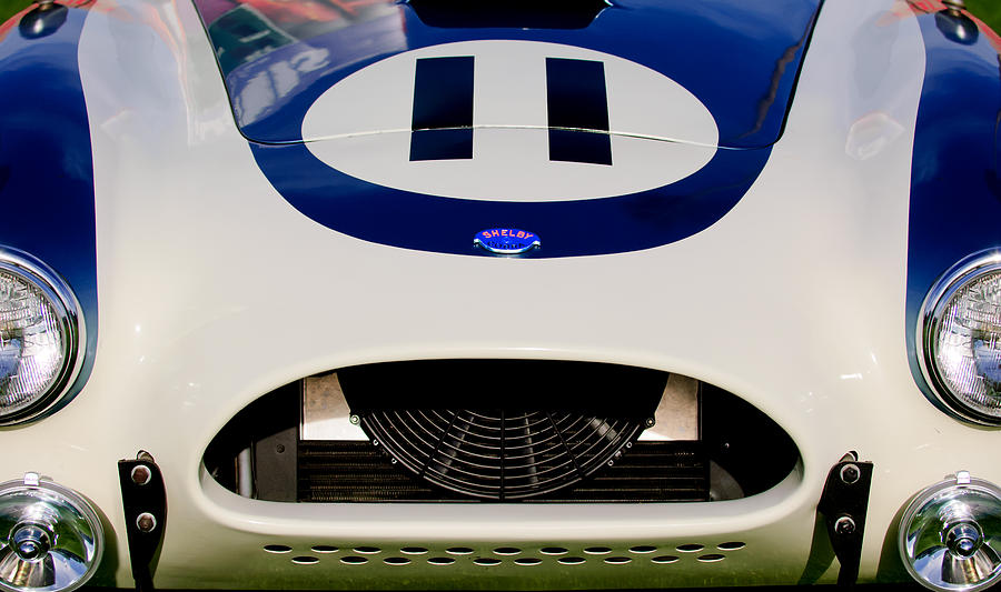 1962 Shelby Cobra 289 Grille Photograph by Jill Reger