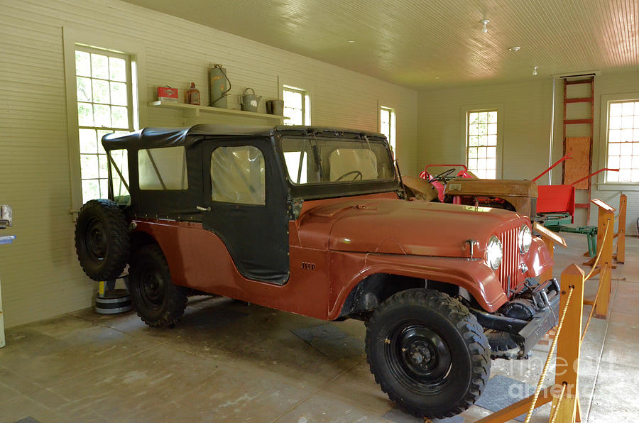 1962 Willys Jeep Photograph by Bob Sample
